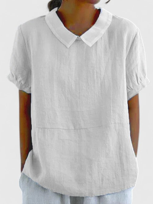 Women’s Elegant Shirt with Collar Detail