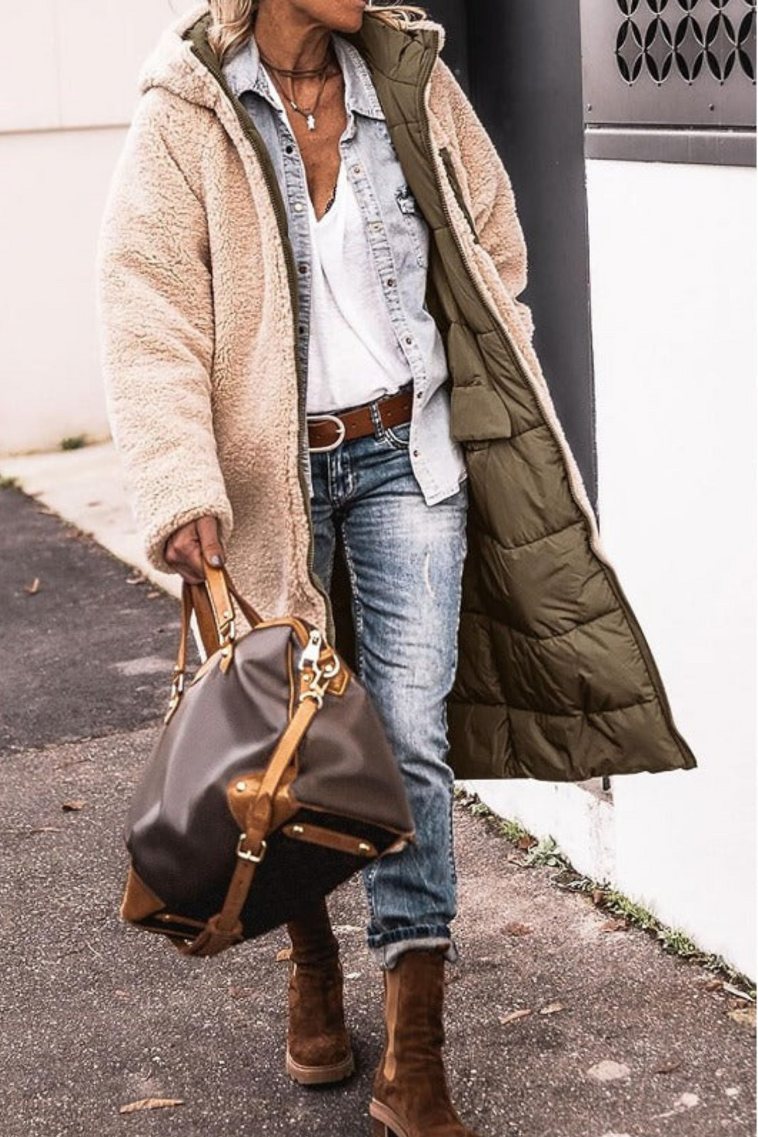 Sasha | Women’s Reversible Coat with Warm Lining