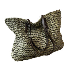 Olivia | Women’s Woven Tote with Durable Straps