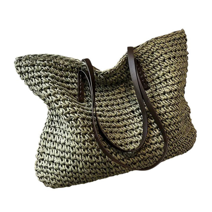 Olivia | Women’s Woven Tote with Durable Straps