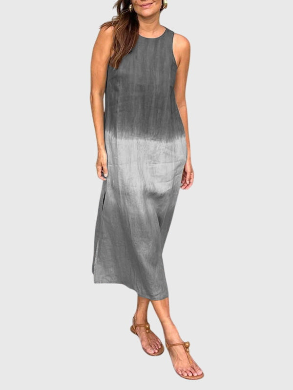 Mira | Women’s Gradient Print Dress with Loose Fit