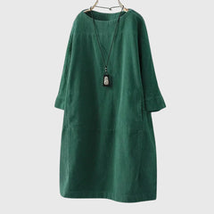 Women’s Relaxed Midi Dress with Comfortable Fit