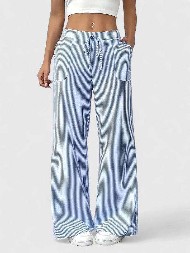 Women’s Elegant Pants with Adjustable Waist