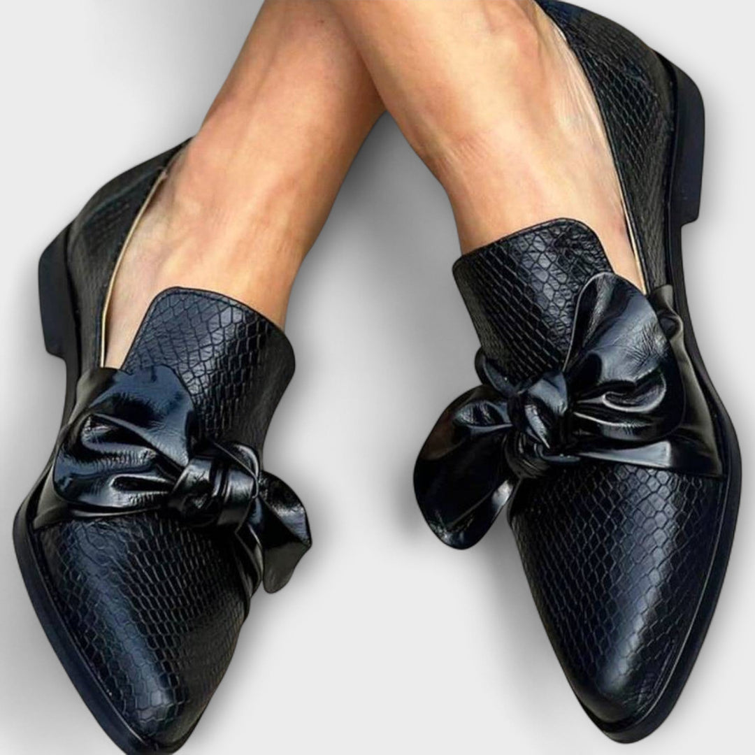 Oliana | Women’s Elegant Loafers with Bow