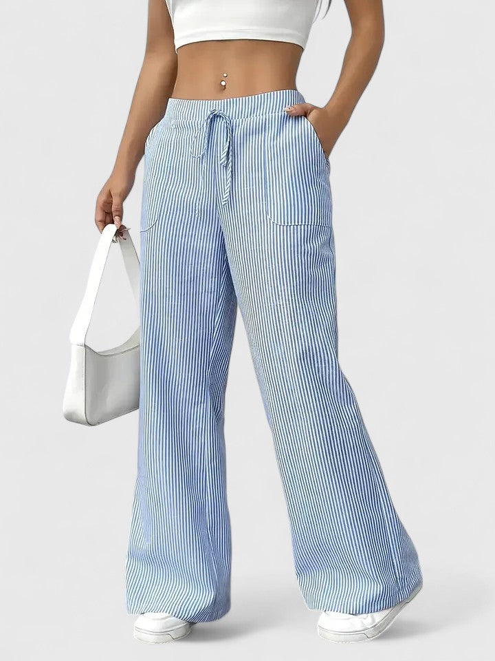 Women’s Elegant Pants with Adjustable Waist