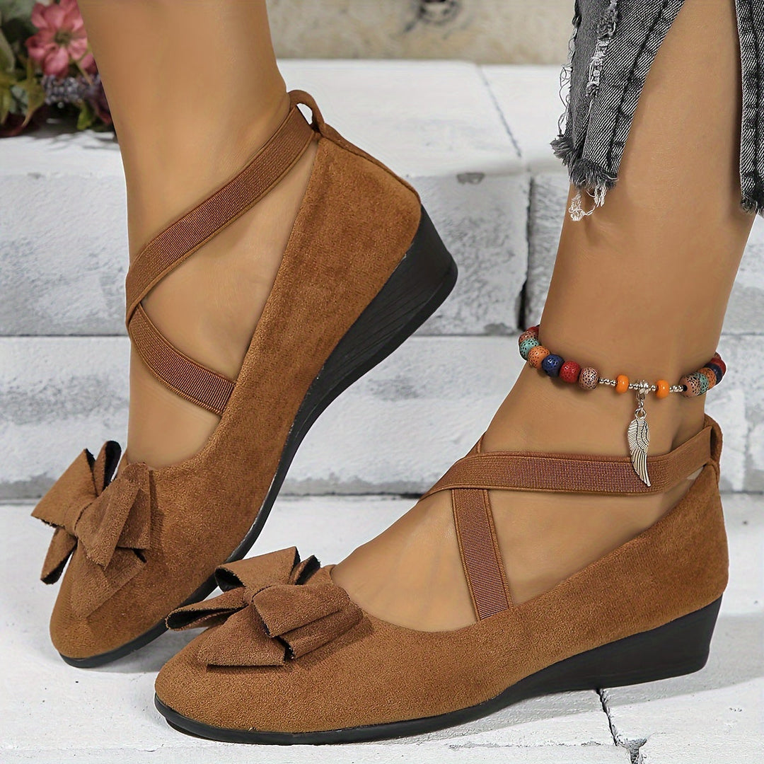Women’s Sophisticated Flats with Wedge Sole