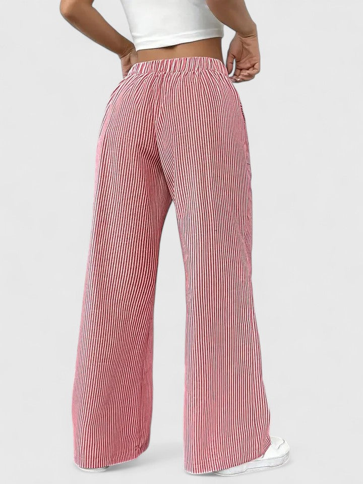 Women’s Elegant Pants with Adjustable Waist