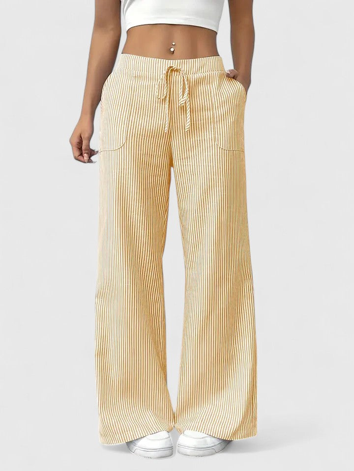 Women’s Elegant Pants with Adjustable Waist
