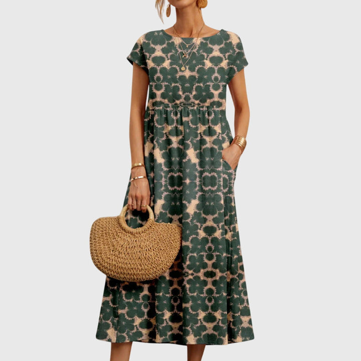 Valencia | Women’s Valencia Dress with Chic Floral Pattern