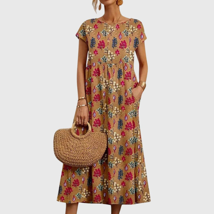 Valencia | Women’s Valencia Dress with Chic Floral Pattern