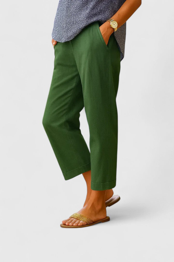 Women’s Comfortable Pants - Straight-Leg Silhouette