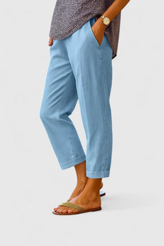 Women’s Comfortable Pants - Straight-Leg Silhouette