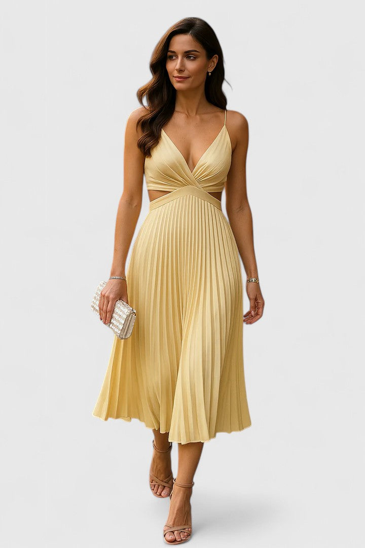 Karen | Women’s Elegant Sleeveless Dress with Figure-Flattering Fit