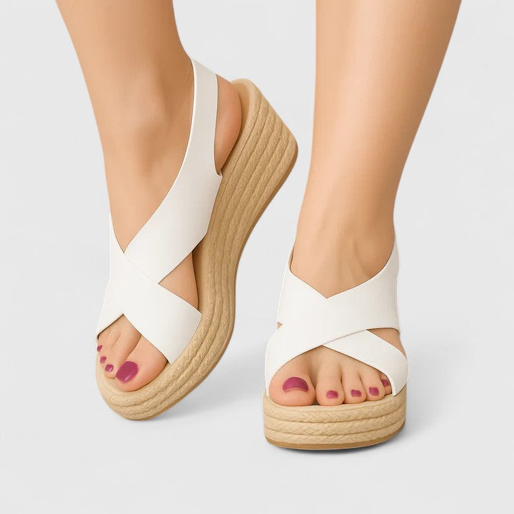 Women’s Casual Orthopedic Sandals with Adjustable Buckle