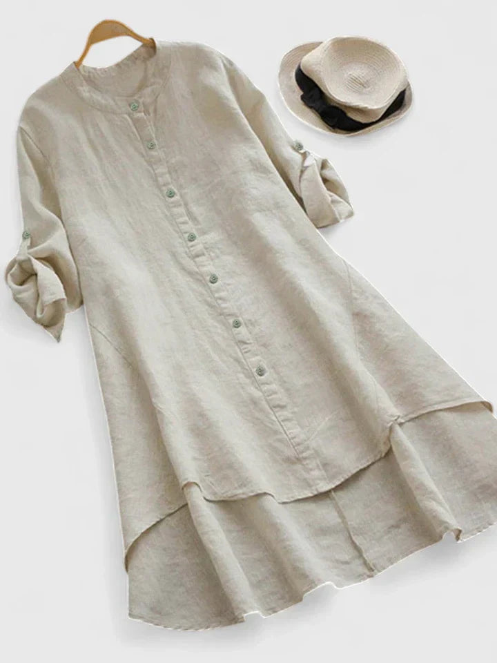 Marizalyn | Women’s Elegant Dress with Flowy Hem