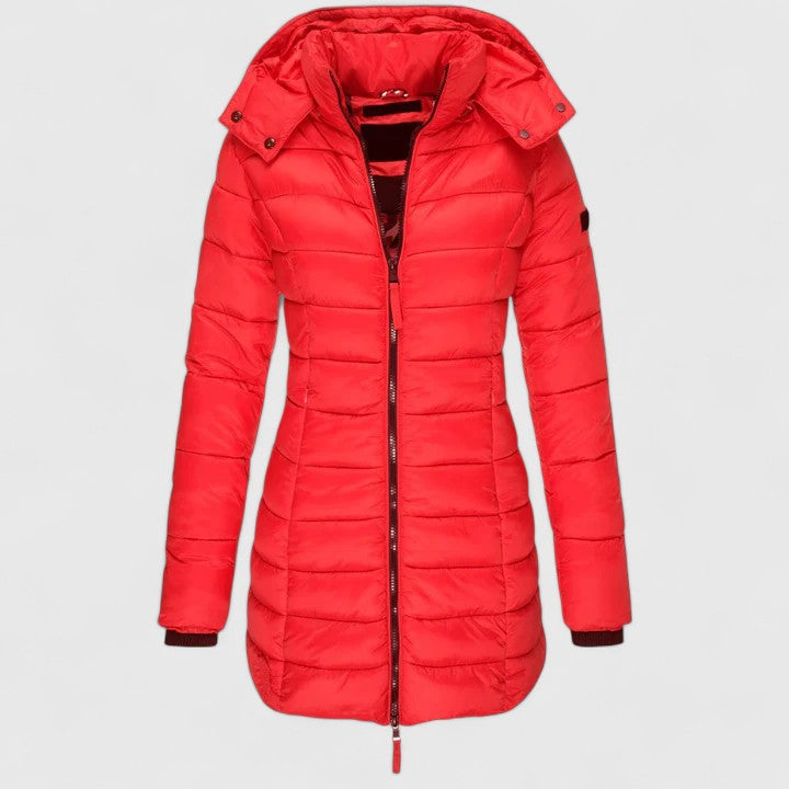 Lewis | Women’s Slim Fit Coat with Detachable Hood