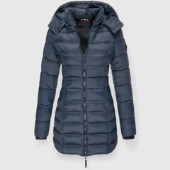 Lewis | Women’s Slim Fit Coat with Detachable Hood