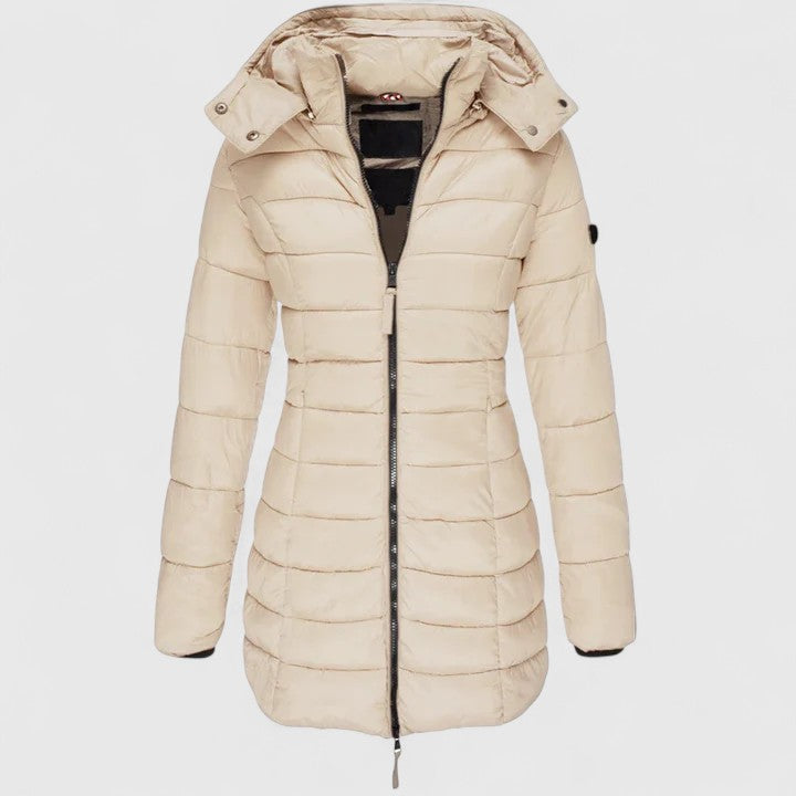 Lewis | Women’s Slim Fit Coat with Detachable Hood