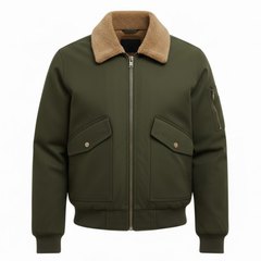 Colton | Bomber Jacket with Zip Front