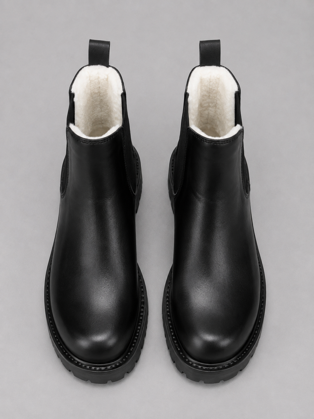 Men’s Chunky Chelsea Boots with Thick Sole