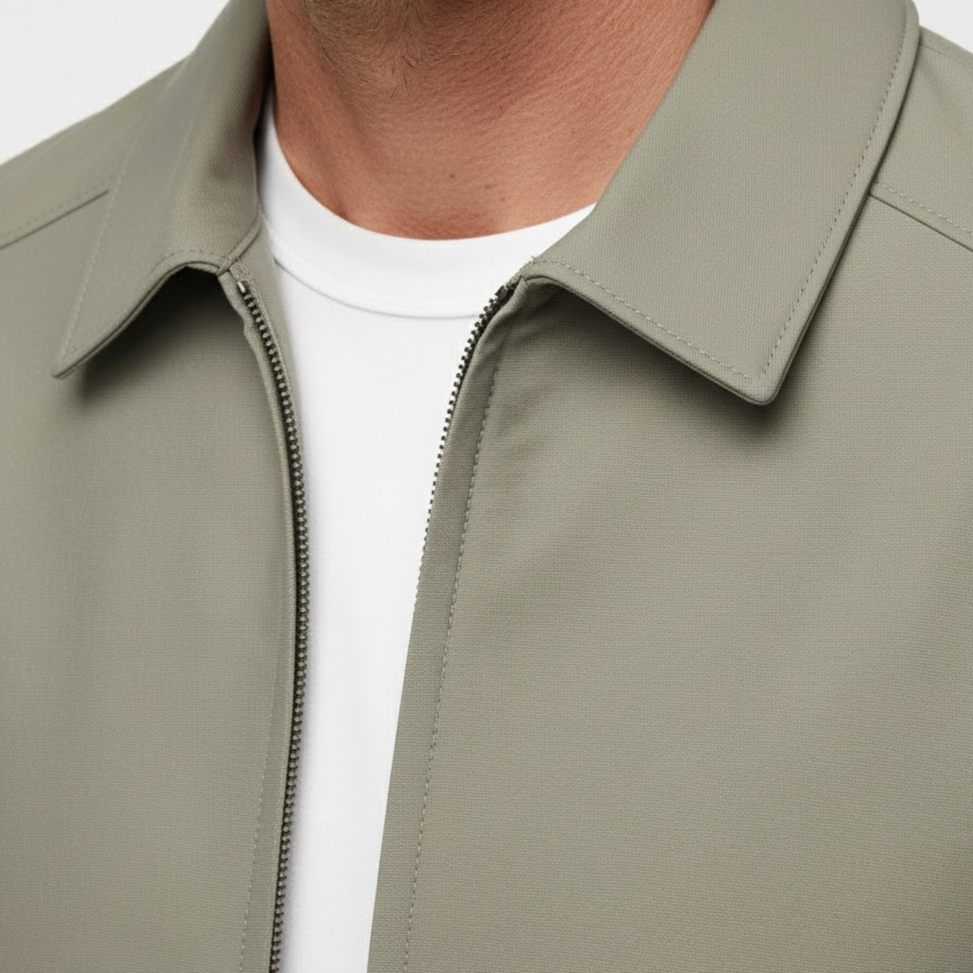 Hugo | Lapel Jacket with Full Zip Front