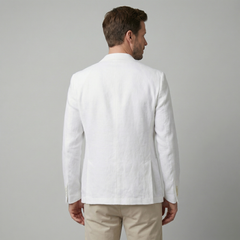 Callum | Light Blue Blazer with Notch Lapel