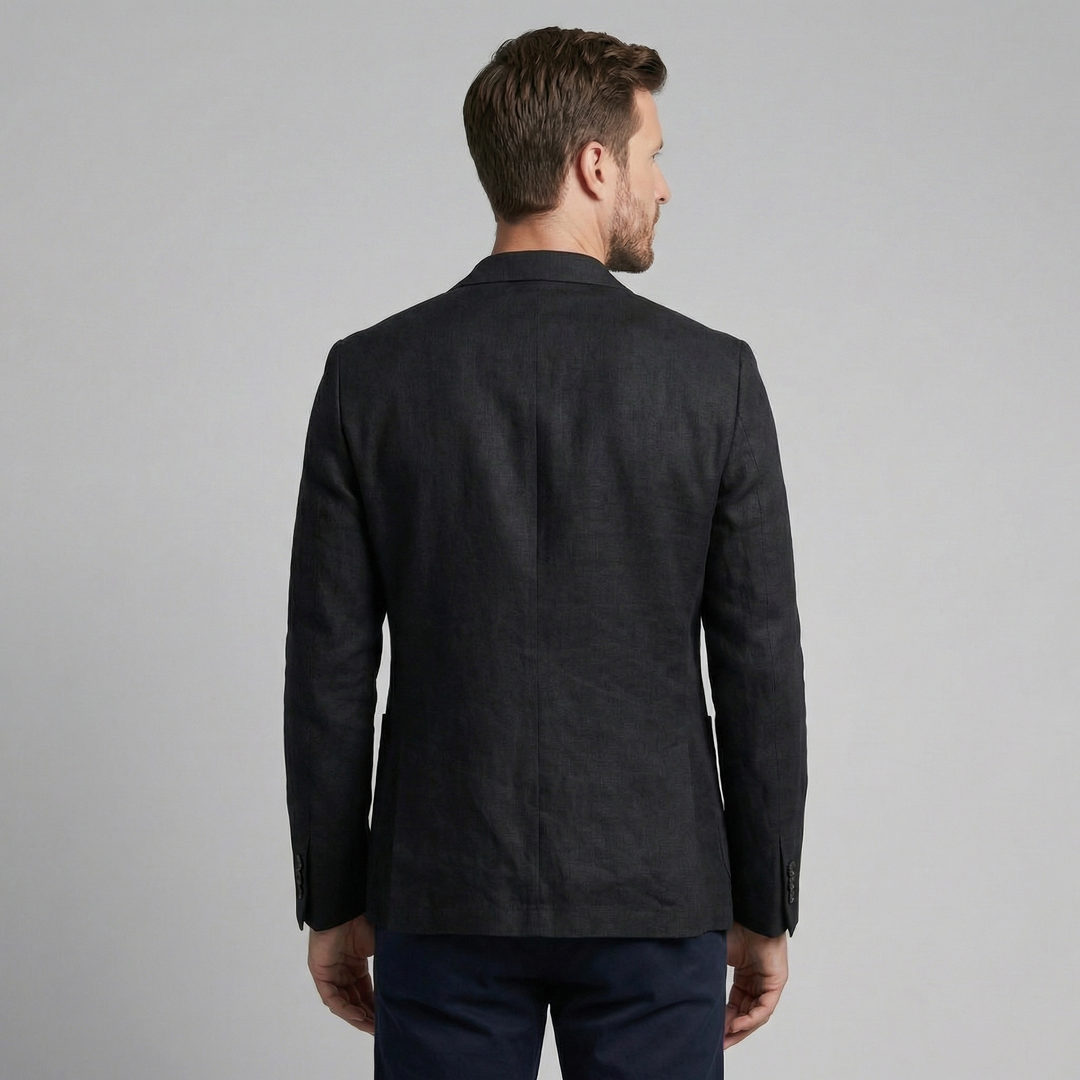Callum | Light Blue Blazer with Notch Lapel