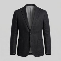 Callum | Light Blue Blazer with Notch Lapel