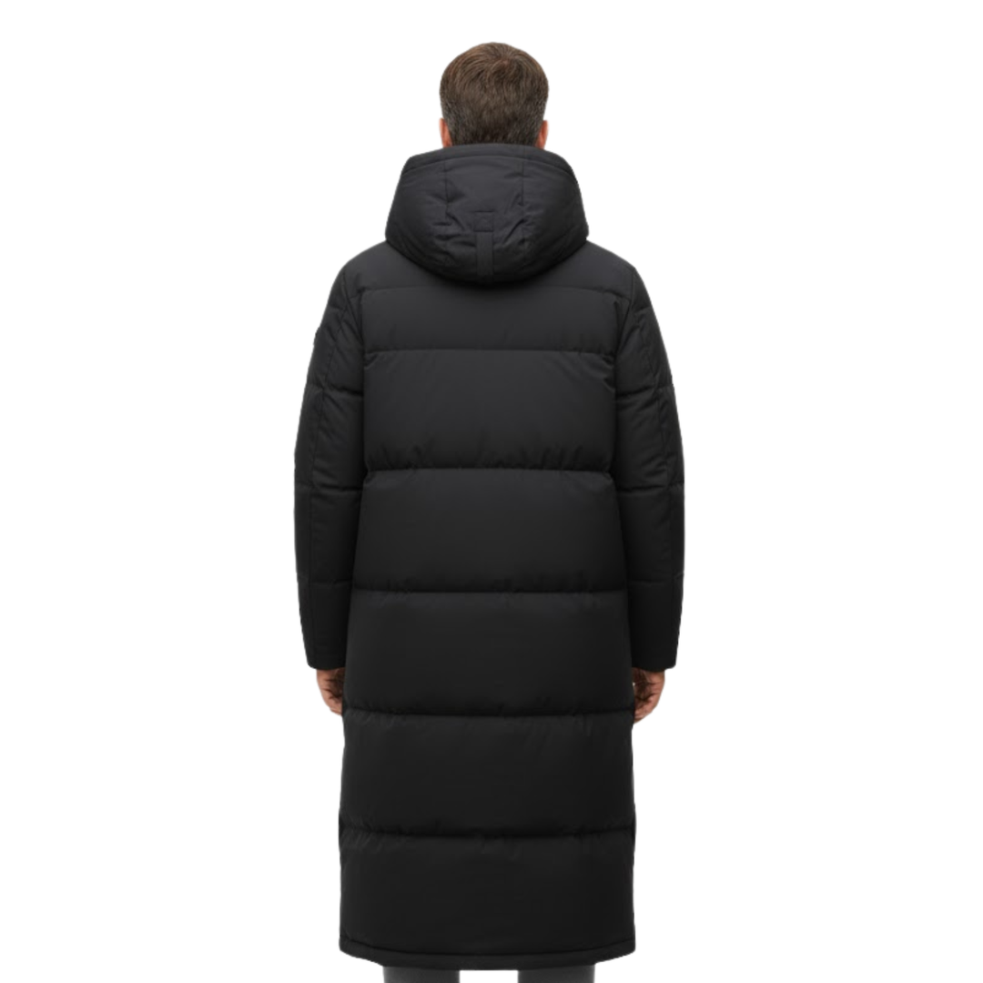 Miles | Long Hooded Parka with Insulated Lining