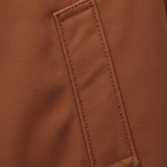 Bennett | Long Trench Coat with Notch Lapel