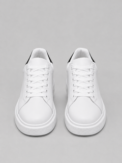 Men’s Low Top Trainers with Heel Detail