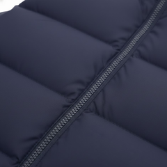 Silas | Puffer Vest with Stand Collar