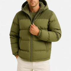Marcus | Hooded Puffer Jacket with Full Zip