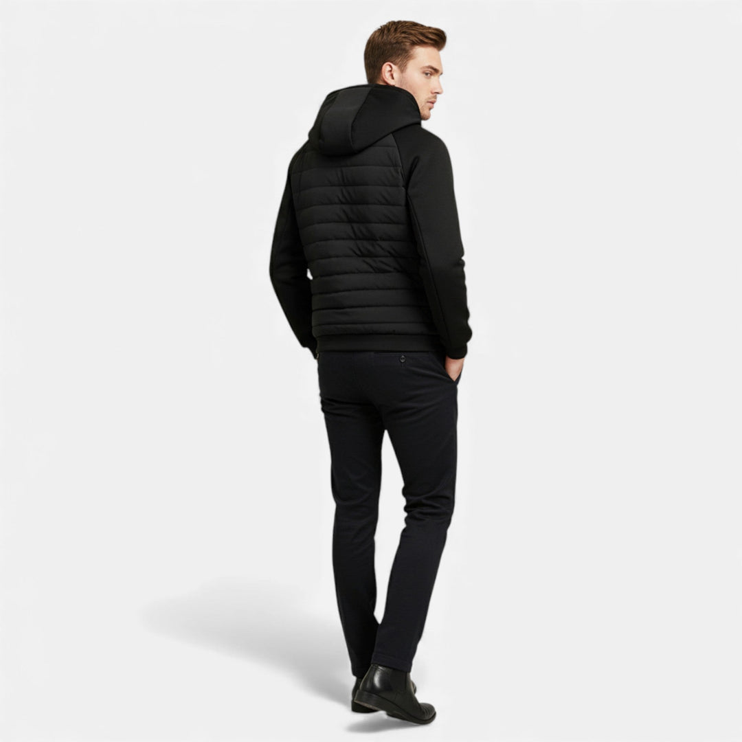 Desmond | Hooded Quilted Jacket with Zip Pockets