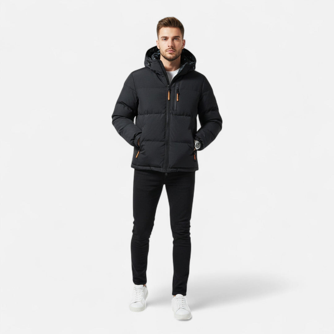 Grayson | Hooded Puffer Jacket with Drawstring Hem