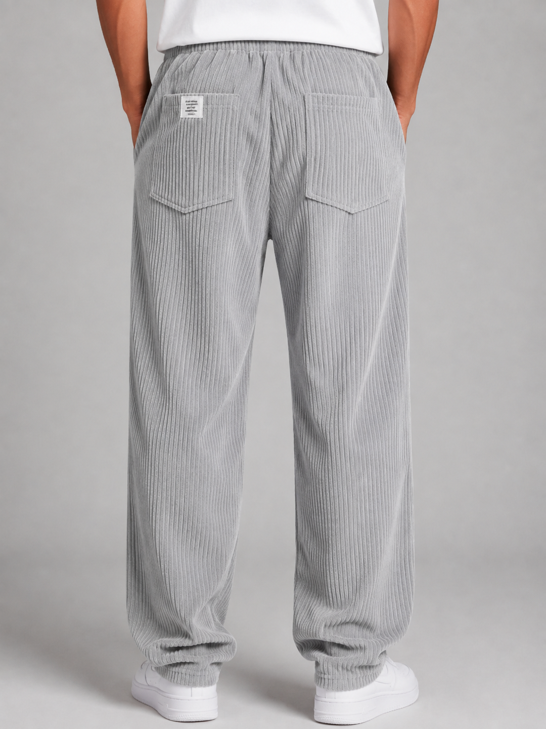 Men’s Relaxed Trousers with Drawstring Waist