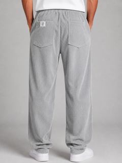 Men’s Relaxed Trousers with Drawstring Waist