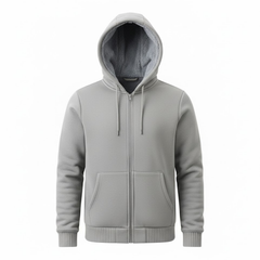 Dashiell | Sherpa Lined Zip Up Hoodie