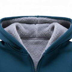 Dashiell | Sherpa Lined Zip Up Hoodie