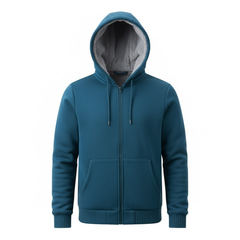Dashiell | Sherpa Lined Zip Up Hoodie