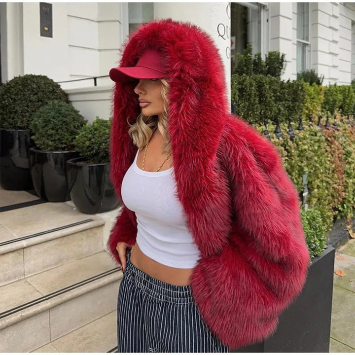 Stella | Women’s Hooded Long Sleeve Coat with Comfort