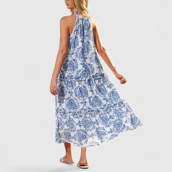 Women’s Sophisticated Boho Dress with Unique Design