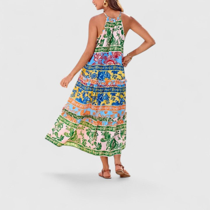 Women’s Sophisticated Boho Dress with Unique Design