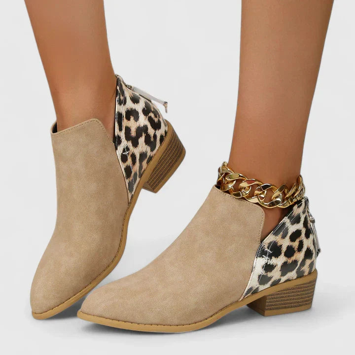 Elyzandra | Women’s Orthopedic Boots with Back Zipper