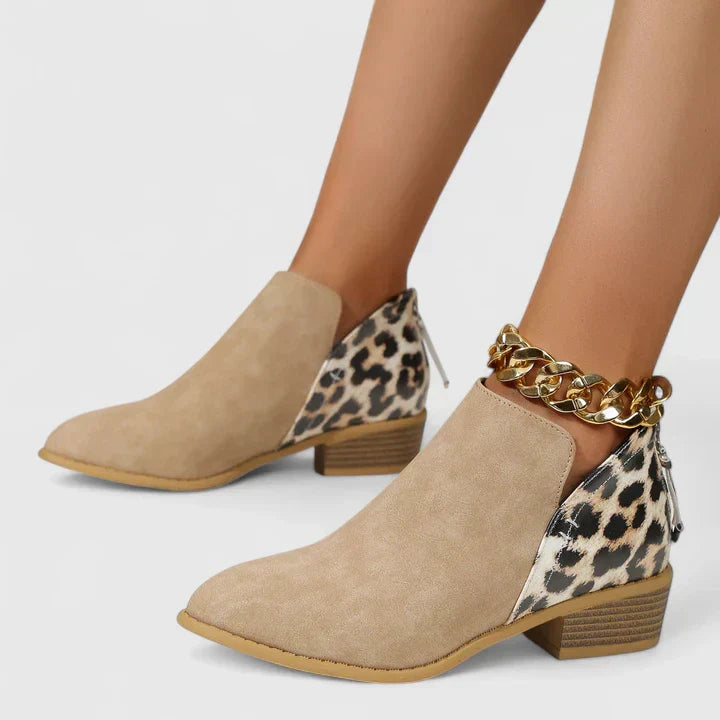 Elyzandra | Women’s Orthopedic Boots with Back Zipper