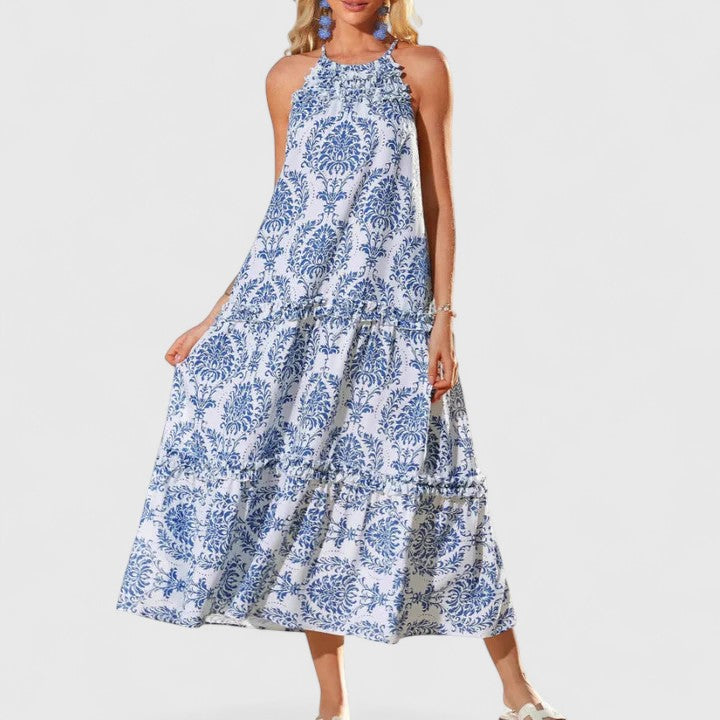 Women’s Sophisticated Boho Dress with Unique Design