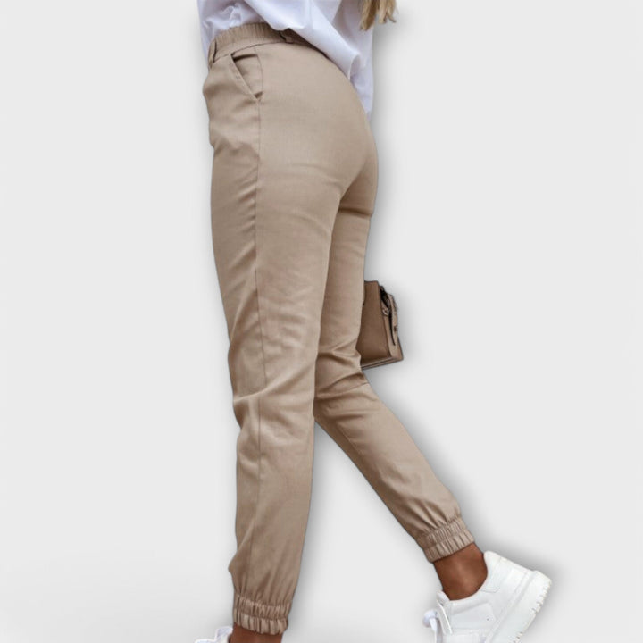 Women’s Stretch Pants with Elastic Waistband