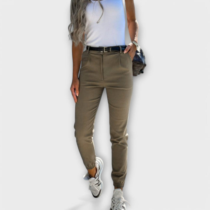 Women’s Stretch Pants with Elastic Waistband