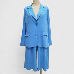 Women’s Elegant Suit 2-Piece Set with Comfort