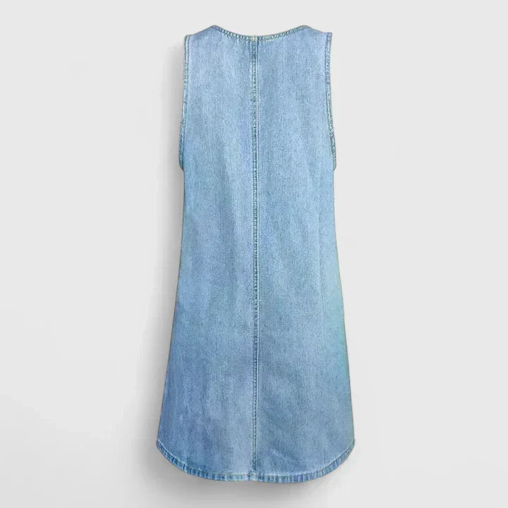 Women’s Comfortable Dress with Front Pockets